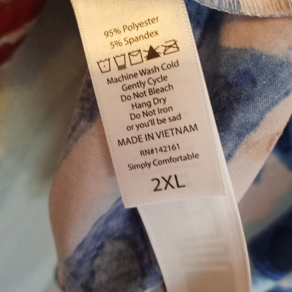 2XL Patriotic Hoodie. #1622 - Picture 6 of 6